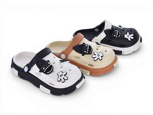 Кроксы Jh-Ян A5617 mix в магазине Фонтан Обуви