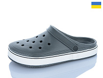 Кроксы M&L Alex13 B16 сірий в магазине Фонтан Обуви