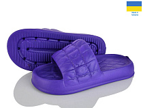 Шлепанцы Rai Shoes ПЖ50 фіолетовий в магазине Фонтан Обуви
