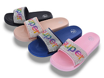 Шлепанцы M&L Alex13 123-6 mix в магазине Фонтан Обуви
