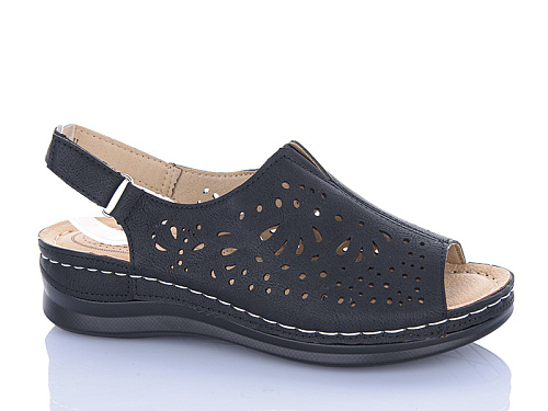 Босоножки Leguzaza H2-5 black в магазине Фонтан Обуви