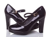 Туфли Qq Shoes AF198 black в магазине Фонтан Обуви