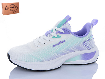 Кроссовки Restime RWL25538 white-purple в магазине Фонтан Обуви