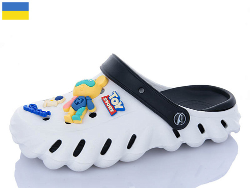 Кроксы Luckline 5161-417 Джибітси асорті в магазине Фонтан Обуви