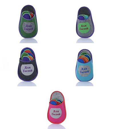 Тапочки M&L Alex13 Гості асорті mix в магазине Фонтан Обуви