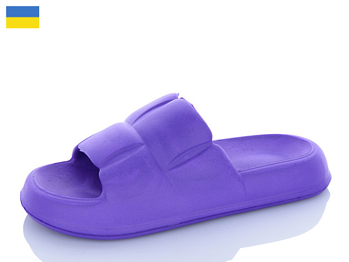Шлепанцы Sanlin2 ПЖ48 фіолетовий в магазине Фонтан Обуви