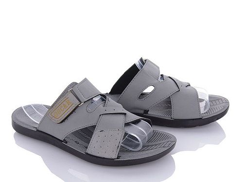 Шлепанцы Oskar 46 silver в магазине Фонтан Обуви