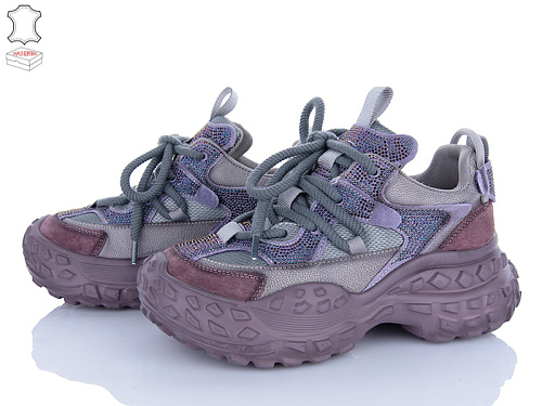 Кроссовки S.Sofi.S BA1001-1 purple в магазине Фонтан Обуви