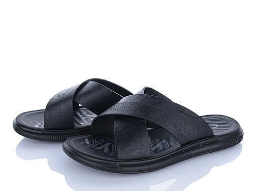 Шлепанцы Саз F01 black в магазине Фонтан Обуви