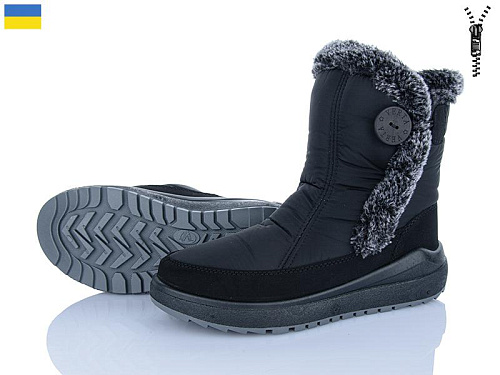 Ботинки Kindzer C4 чорний в магазине Фонтан Обуви