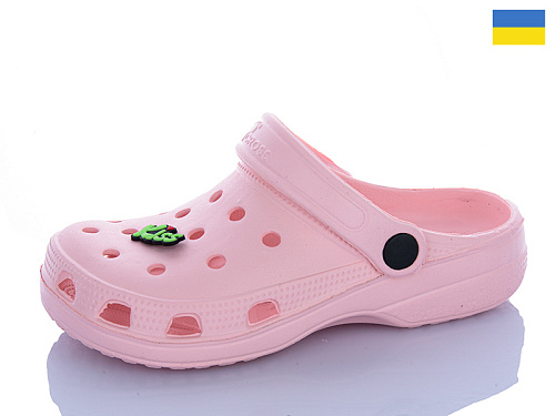 Кроксы Inblu 017 пудра в магазине Фонтан Обуви