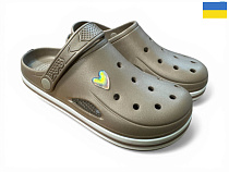 Кроксы Rai Shoes 416 бежевий в магазине Фонтан Обуви