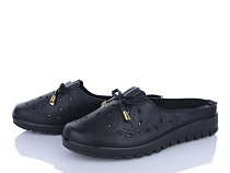 Шлепанцы Baolikang 001-1 black в магазине Фонтан Обуви