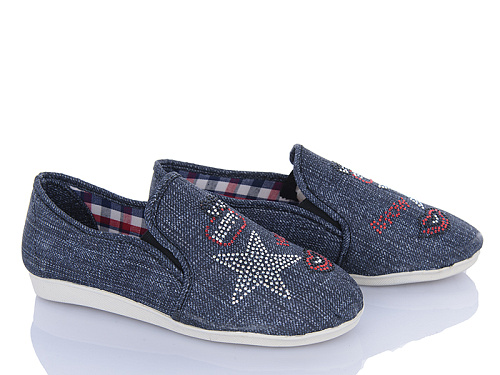 Слипоны Lenase Кеди ДЖ зірка в магазине Фонтан Обуви