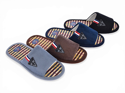 Тапочки Олимп M05 mix в магазине Фонтан Обуви