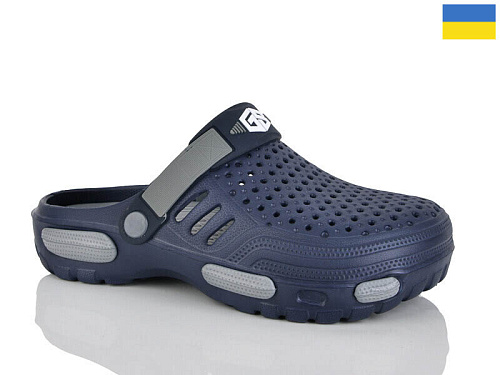 Кроксы Malibu 6-118 синій в магазине Фонтан Обуви
