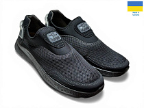 Слипоны Rai Shoes 25-01 чорний в магазине Фонтан Обуви