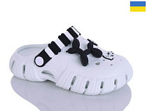 Кроксы Demur 6012 білий в магазине Фонтан Обуви