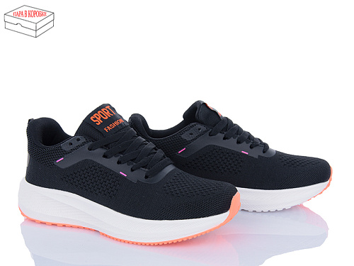 Кроссовки Laguna B2315 black-orange в магазине Фонтан Обуви