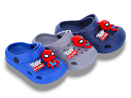 Кроксы Babyshop 6667-2 mix в магазине Фонтан Обуви