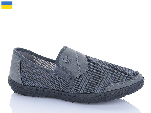 Слипоны Успіх Dago 81 сірий в магазине Фонтан Обуви