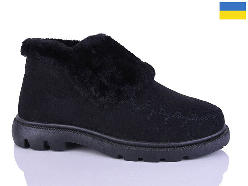 Ботинки Demur 1205 чорний в магазине Фонтан Обуви