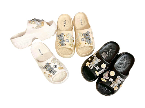 Шлепанцы Rai Shoes 312-2 mix в магазине Фонтан Обуви