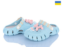 Кроксы Inblu 012 блакитний в магазине Фонтан Обуви