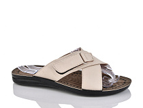 Шлепанцы Demur 2001-1 беж в магазине Фонтан Обуви