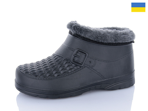 Галоши Успіх M9 чорний в магазине Фонтан Обуви