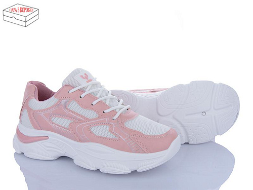 Кроссовки Sindikat M3 white-pink в магазине Фонтан Обуви