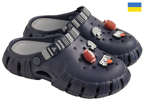 Кроксы Rai Shoes DS770 синій в магазине Фонтан Обуви