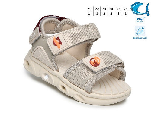 Босоножки Том.М 65036D LED в магазине Фонтан Обуви
