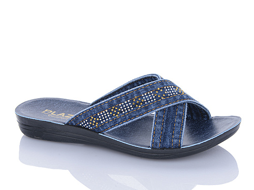 Шлепанцы Sali One 21 синій в магазине Фонтан Обуви