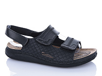 Сандалии Oskar 50 чорний в магазине Фонтан Обуви