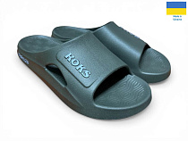 Шлепанцы Rai Shoes 511-17 хакі в магазине Фонтан Обуви