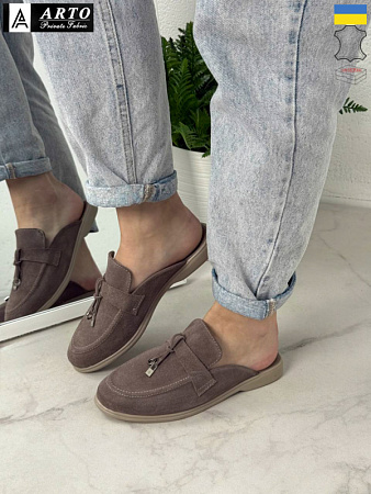 Шлепанцы Arto 265 кофе-з в магазине Фонтан Обуви