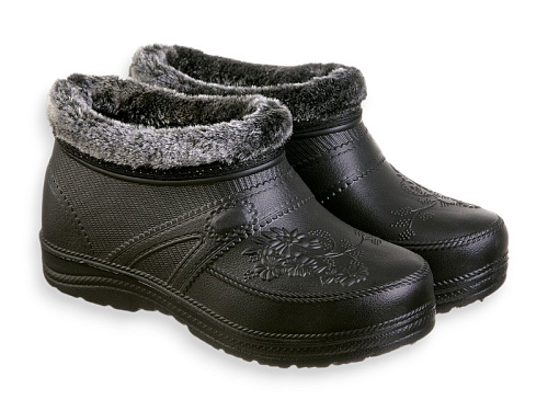 Галоши Rai Shoes B38A чорний в магазине Фонтан Обуви