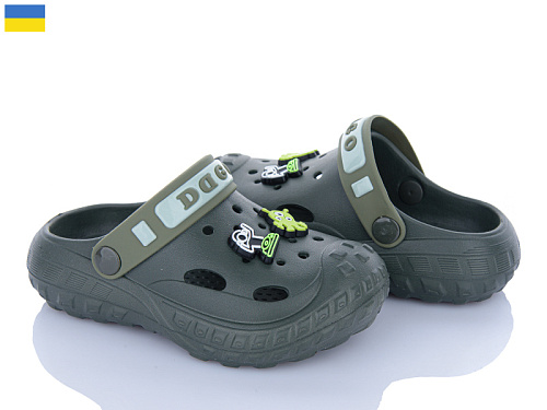 Кроксы Roks Dago 333 хакі в магазине Фонтан Обуви