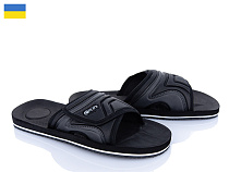 Шлепанцы Golden Lion S03 чорний в магазине Фонтан Обуви
