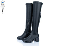 Сапоги Mona Liza 90 чорний шк.єврозима в магазине Фонтан Обуви
