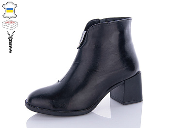 Ботинки Qq Shoes 641-1K чорний в магазине Фонтан Обуви