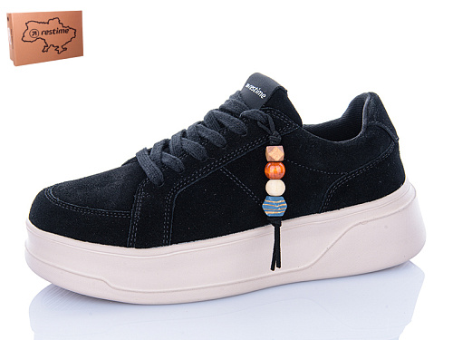 Кроссовки Restime AWO26809 black в магазине Фонтан Обуви
