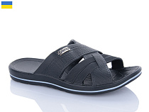 Шлепанцы Успіх Olimp M204 чорний в магазине Фонтан Обуви