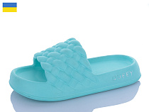 Шлепанцы M&L Alex13 ML2001 бірюзовий в магазине Фонтан Обуви