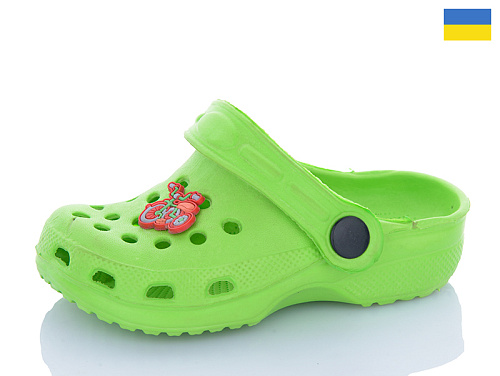 Кроксы Успіх Cross H1 салатовий в магазине Фонтан Обуви