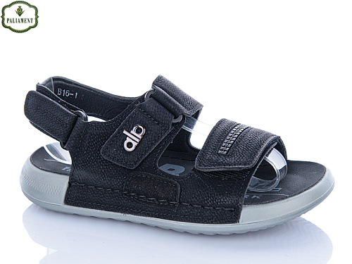 Босоножки Paliament B16 black в магазине Фонтан Обуви