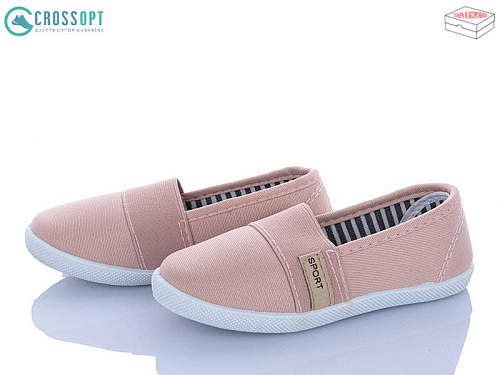 Слипоны Crossopt CBX103-72 pink в магазине Фонтан Обуви