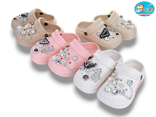 Кроксы Bbt A9132-2 mix в магазине Фонтан Обуви