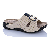 Шлепанцы Sali One 11-48 бежевий в магазине Фонтан Обуви